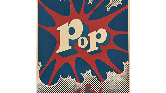 Hugo Rivera-Scott, Pop América, 1968. Collage on cardboard, 30 x 21.5 inches (76.5 x 54.5 cm). Courtesy of the artist. © Hugo Rivera-Scott. Photo by Jorge Brantmayer
