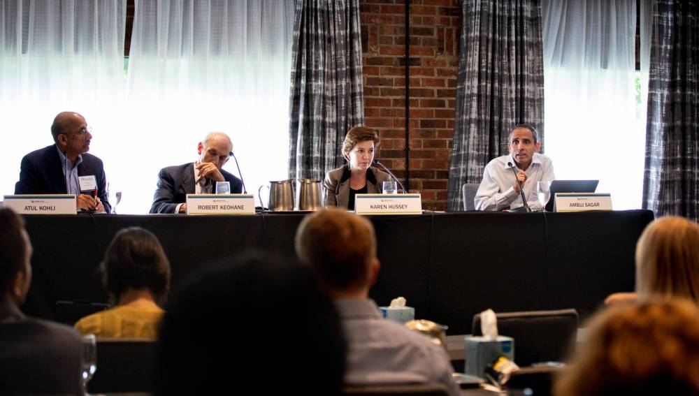 Panel of people speaking