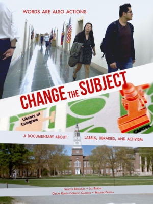 A poster for the film "Change the Subject"