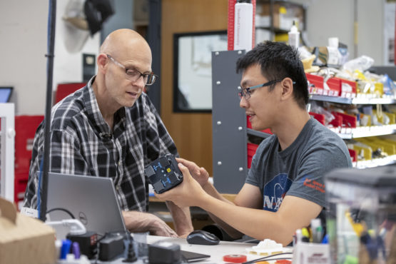 Rob Alexander, left, and Tony Chen