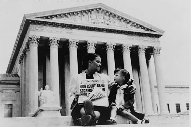 Mother and daughter discuss Supreme Courts 1954 segregation ban in public schools