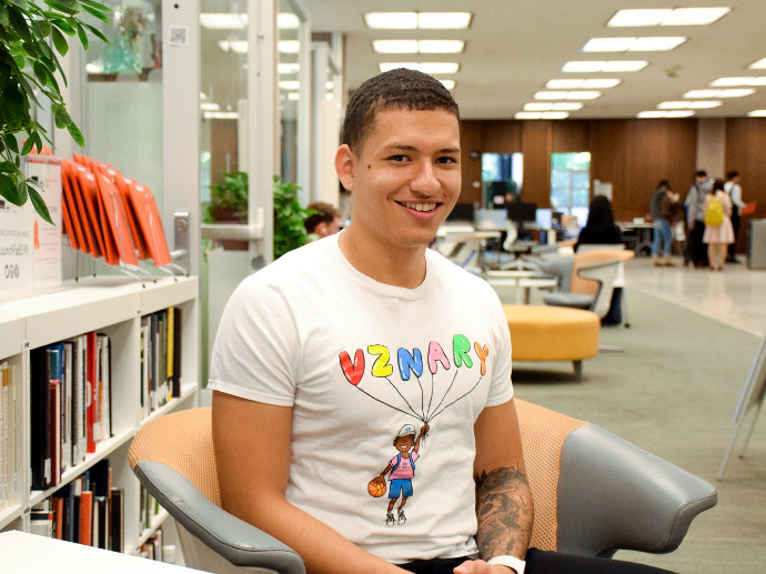 man sitting in chair