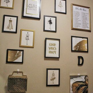 Daniella Photo 1 Pasquarello framed a list of her favorite activities and destinations, including the Central West End, Forest Park and the Arch (top right corner). “It’s my way of celebrating everything I love about St. Louis,” Pasquarello said.