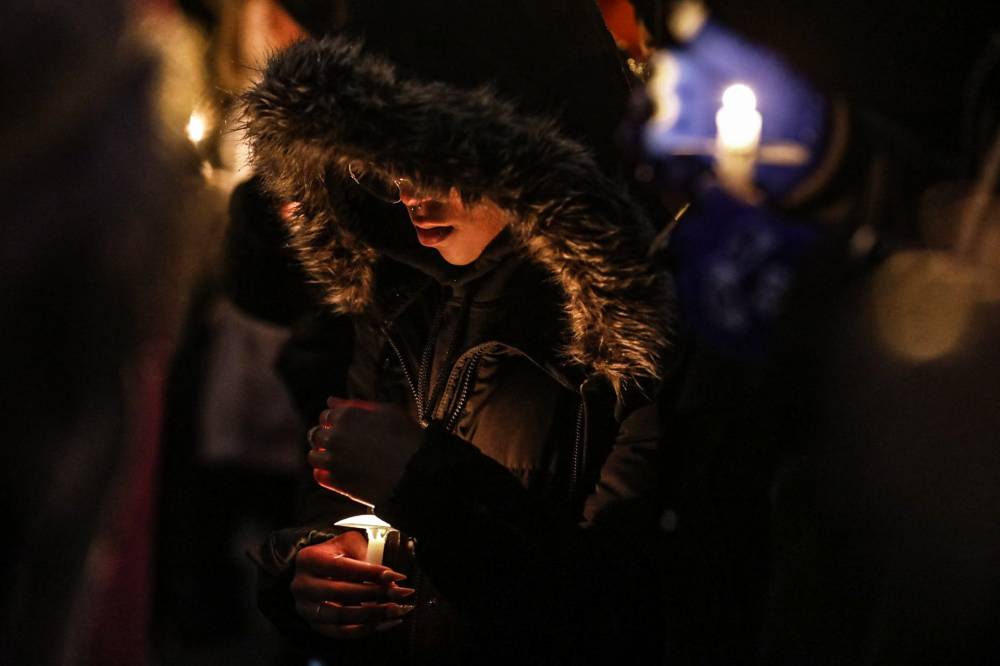 person holding candle