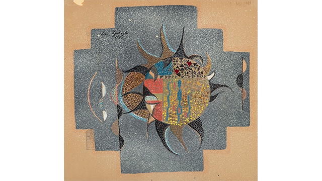 image for 'Design for Mosaic' by Turkish artist Eren Eyüboğlu