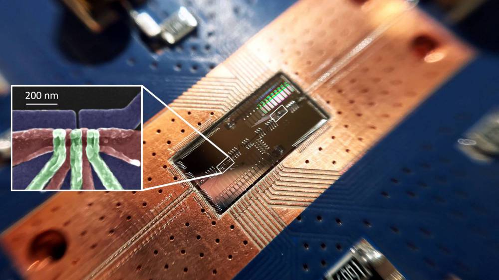 silicon-spin quantum bit