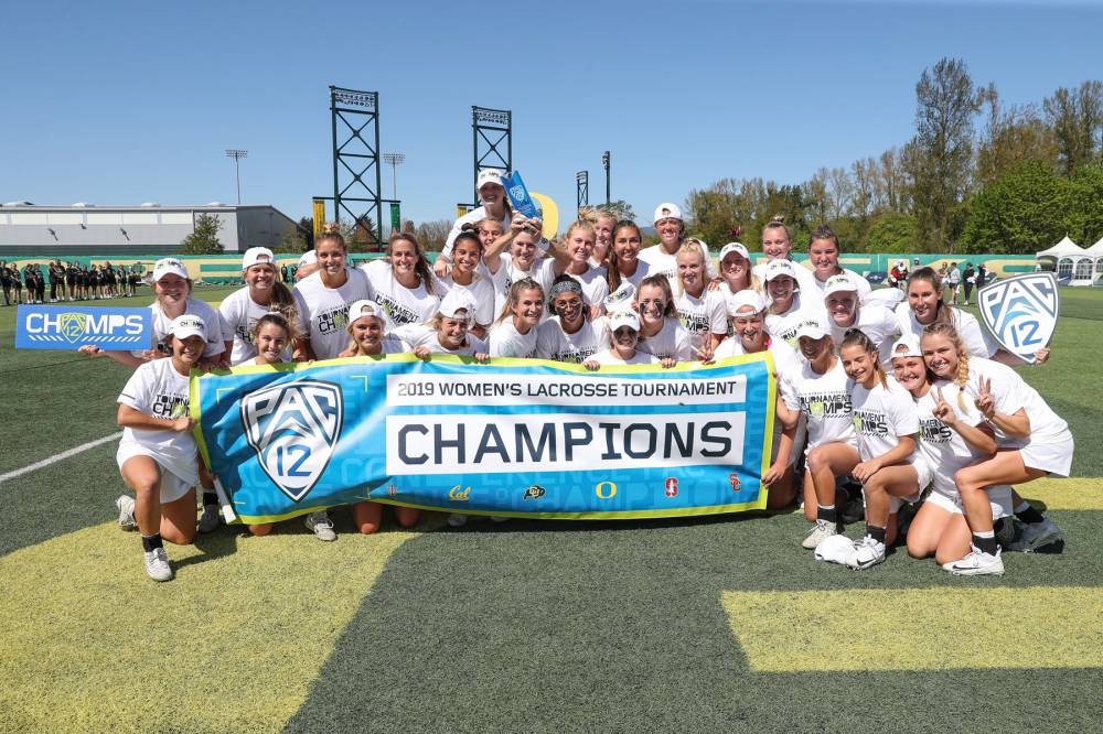 USC women's lacrosse Pac 12 champions