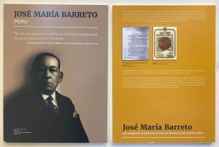 José María Barreto, the consul general of Peru in Switzerland during World War II, is one of 15 diplomats recognized as Righteous Among the Nations and spotlighted in the Rayzor Hall exhibition.